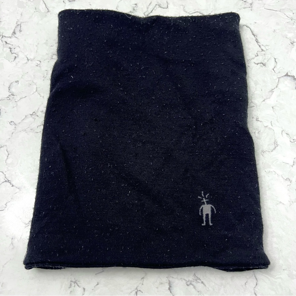 Smartwool Thermal Merino Long Neck Gaiter For Men Women Unisex Black - Picture 1 of 4